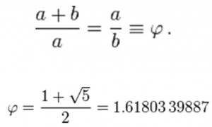 golden ratio formula