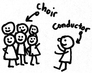 choir conductor
